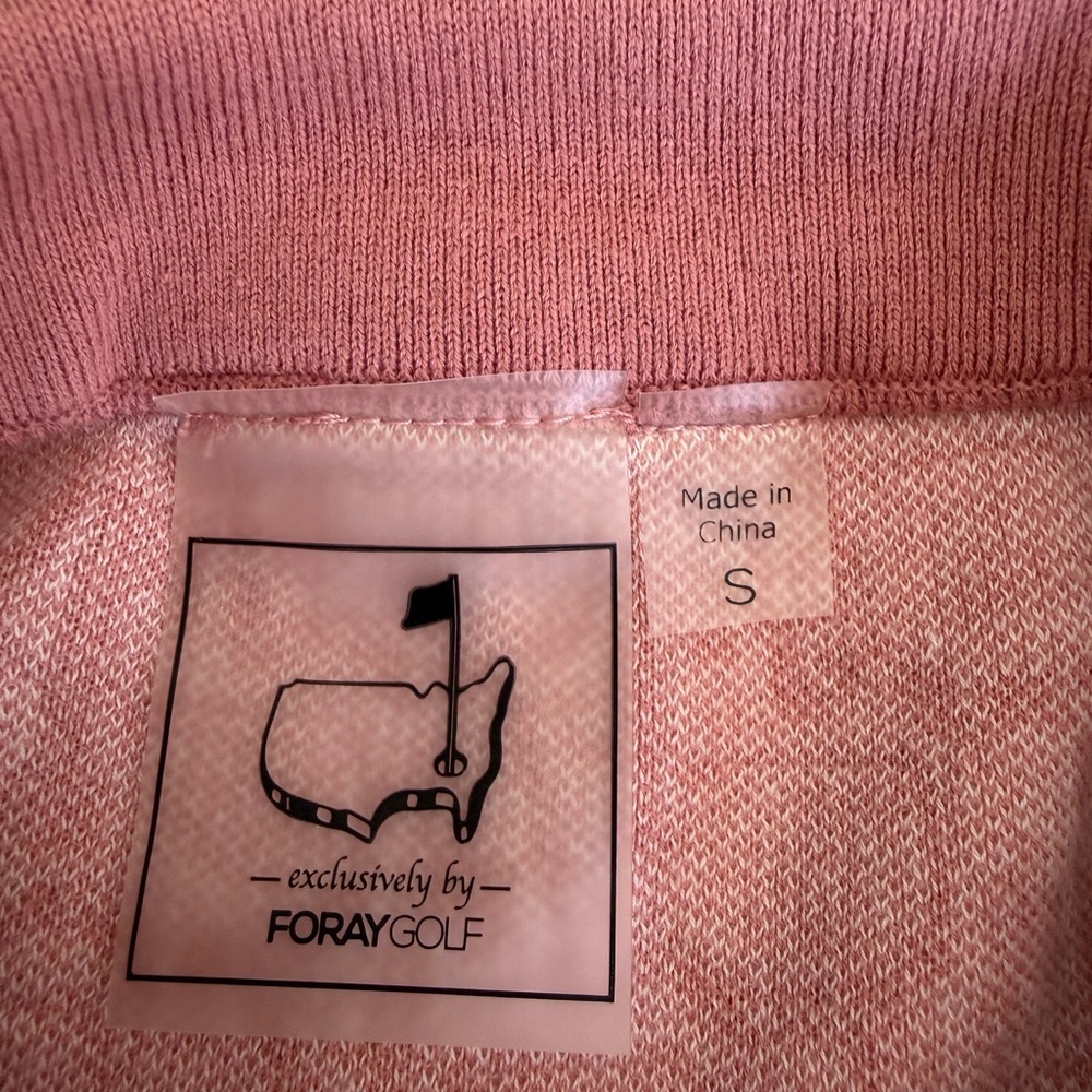Master’s blush pink sweater with repeating logo - Picture 4 of 5